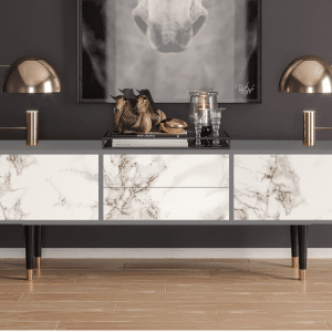 Sideboard - STORYZ - T4 Milk Marble - Grey