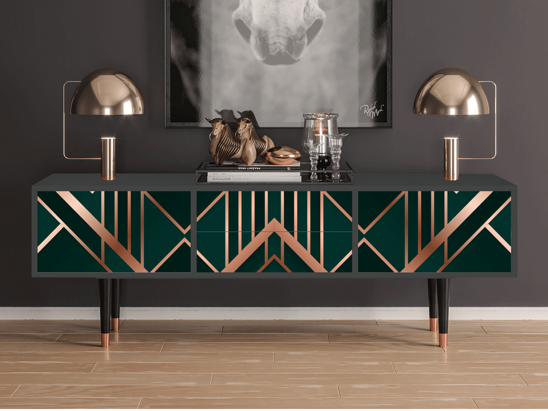 Sideboard - STORYZ - T4 Emerald Gatsby - Antracite Sideboard - STORYZ - T4 Emerald Gatsby - Antracite