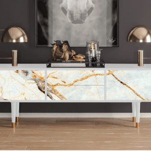 Sideboard - STORYZ - T4 Sandy Marble - White