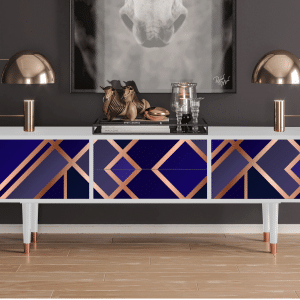 Sideboard - STORYZ - T4 Aquamarine Getsby - White