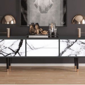 Sideboard - STORYZ - T4 Raven Marble - Antracite