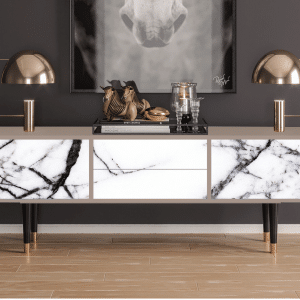 Sideboard - STORYZ - T4 Raven Marble - Latte