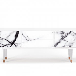 Sideboard - STORYZ - T4 Raven Marble - White
