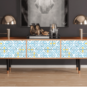 Sideboard - STORYZ - T4 Portugese tiles - Walnut