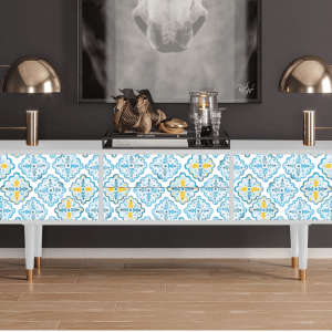 Sideboard - STORYZ - T4 Portugese tiles - White