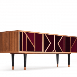 Sideboard - STORYZ - T4 Burgundy Jewelery - Walnut