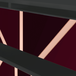 Sideboard - STORYZ - T4 Burgundy Jewelery - Antracite