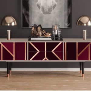 Sideboard - STORYZ - T4 Burgundy Jewelery - Latte