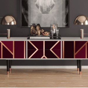 Sideboard - STORYZ - T4 Burgundy Jewelery - Sand