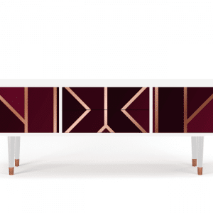 Sideboard - STORYZ - T4 Burgundy Jewelery - White