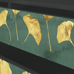 Sideboard - STORYZ - T4 Gingko leaves - Antracite