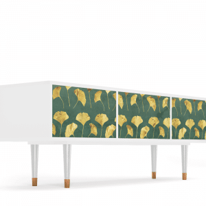 Sideboard - STORYZ - T4 Gingko leaves - White