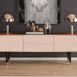 Sideboard - STORYZ - T4 Rose Honeycomb - Walnut