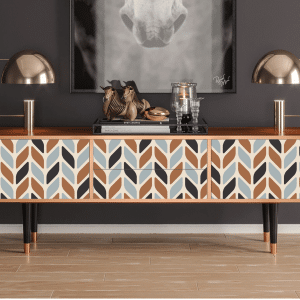 Sideboard - STORYZ - T4 Beige Laure - Walnut