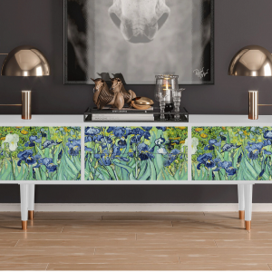 Sideboard - STORYZ - T4 Irises  - White