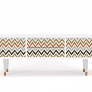 Sideboard - STORYZ - T4 Bright Ripple - White