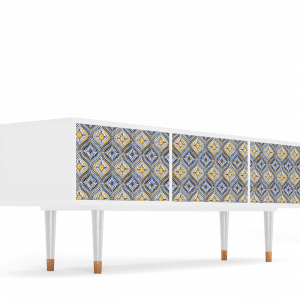 Sideboard - STORYZ - T4 Illusory Pattern - White
