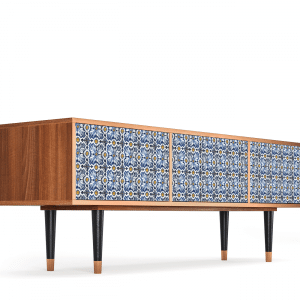 Sideboard - STORYZ - T4 Lovely Cornflowers - Walnut