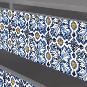 Sideboard - STORYZ - T4 Lovely Cornflowers - Grey