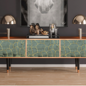 Sideboard - STORYZ - T4 Magnificent Water Lily - Walnut