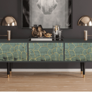 Sideboard - STORYZ - T4 Magnificent Water Lily - Antracite