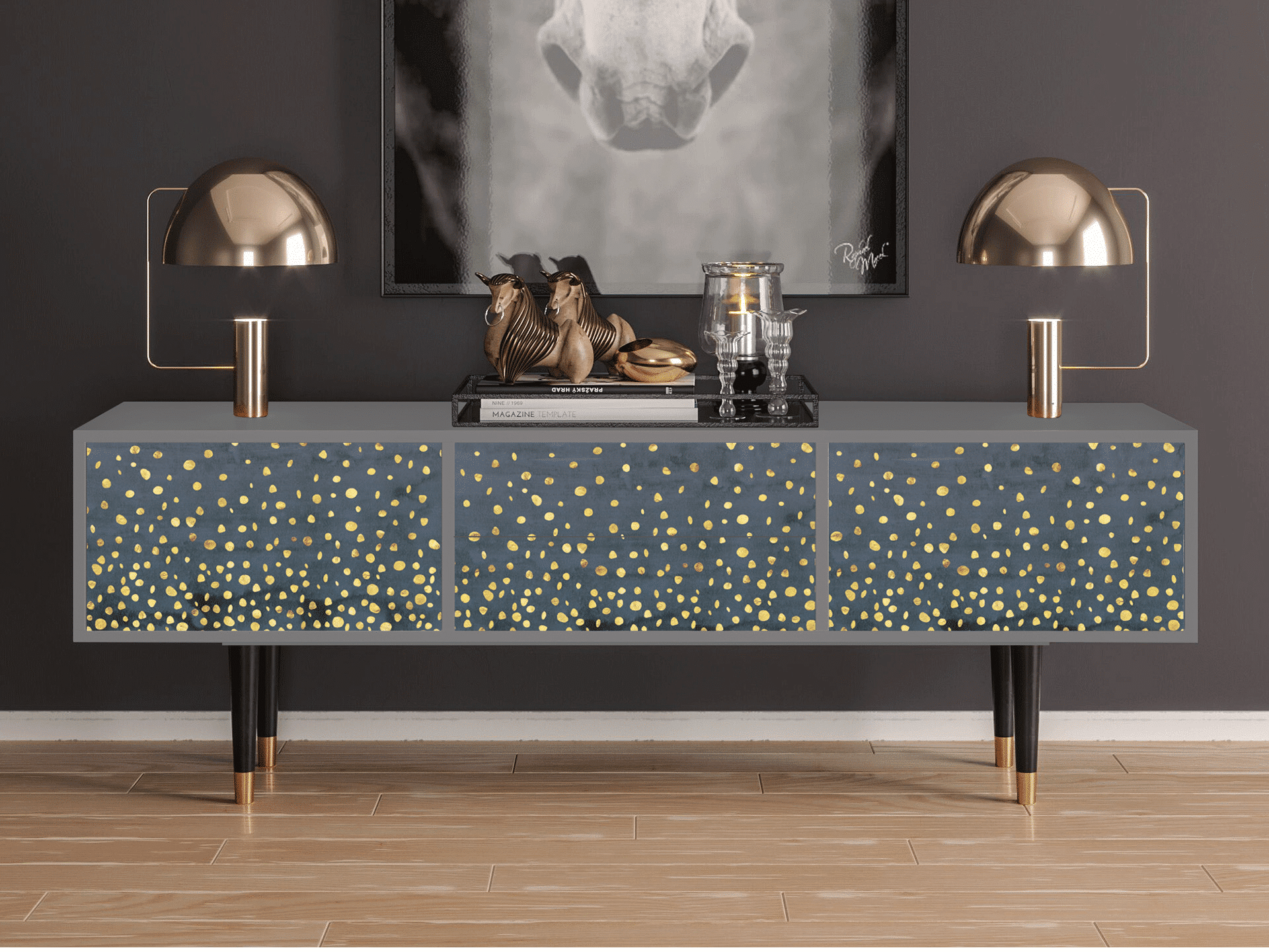 Sideboard - STORYZ - T4 Foggy Lights - Grey Sideboard - STORYZ - T4 Foggy Lights - Grey