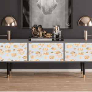 Sideboard - STORYZ - T4 Blue Giraffe - Grey