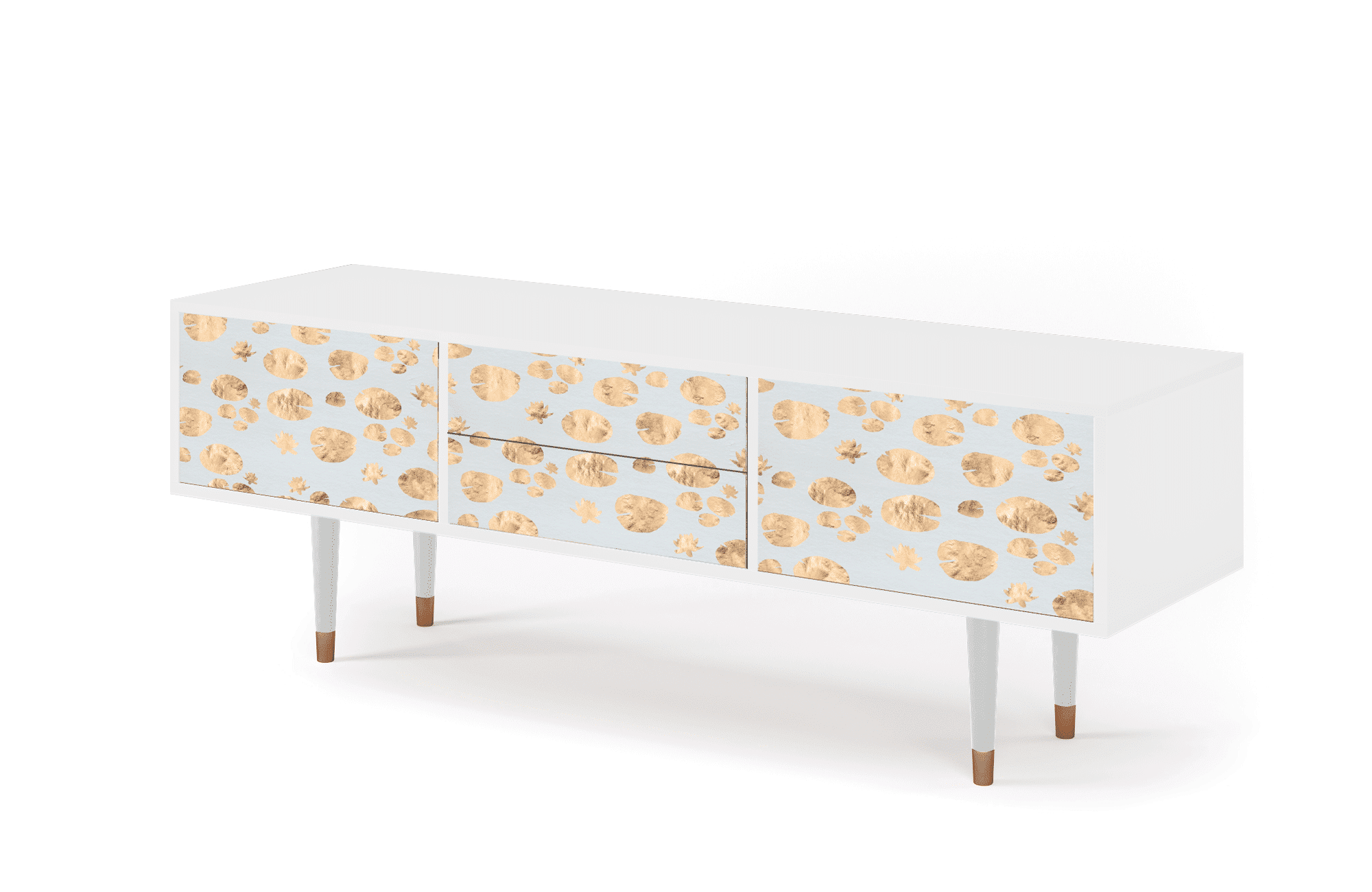 T4_66_006 Sideboard - STORYZ - T4 Blue Giraffe - White