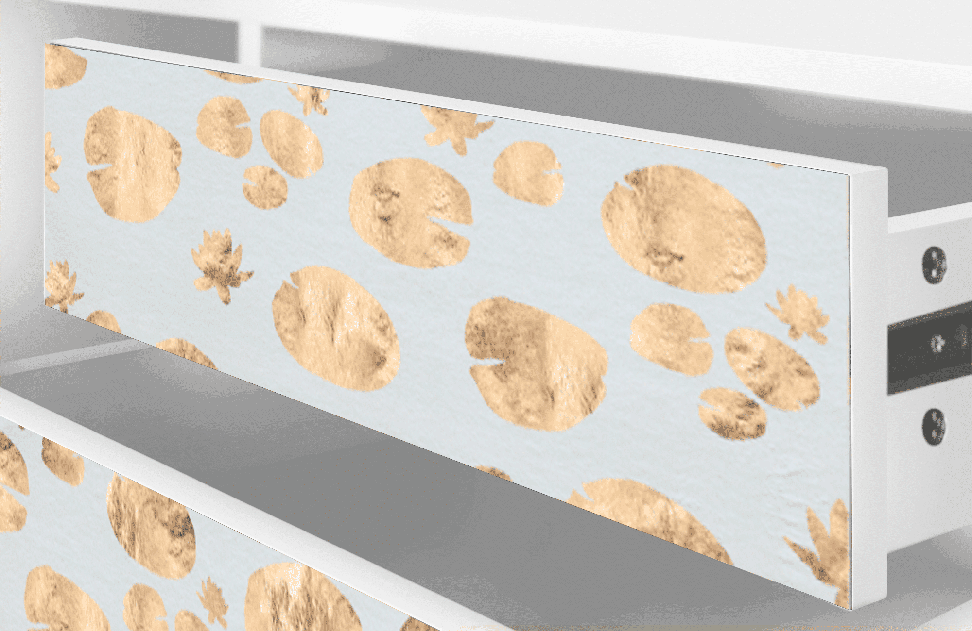 Sideboard – STORYZ – T4 Blue Giraffe – White Sideboard - STORYZ - T4 Blue Giraffe - White