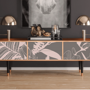 Sideboard - STORYZ - T4 Issabelline Flower - Walnut