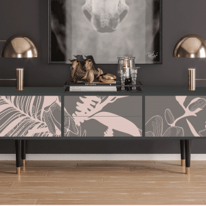 Sideboard - STORYZ - T4 Issabelline Flower - Antracite