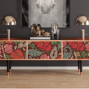 Sideboard - STORYZ - T4 Poppy Garden - Walnut