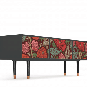 Sideboard - STORYZ - T4 Poppy Garden - Antracite