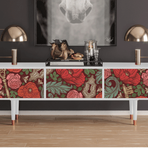 Sideboard - STORYZ - T4 Poppy Garden - White