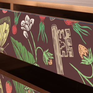 Sideboard - STORYZ - T4 Alice in Wonderland - Walnut