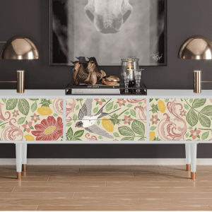 Sideboard - STORYZ - T4 Spring Swallow - White