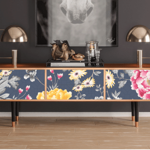 Sideboard - STORYZ - T4 Dark Flower Bed - Walnut