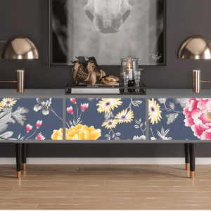 Sideboard - STORYZ - T4 Dark Flower Bed - Grey