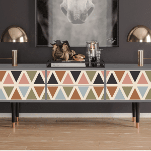 Sideboard - STORYZ - T4 Royal Triangles - Grey