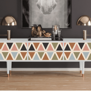 Sideboard - STORYZ - T4 Royal Triangles - White