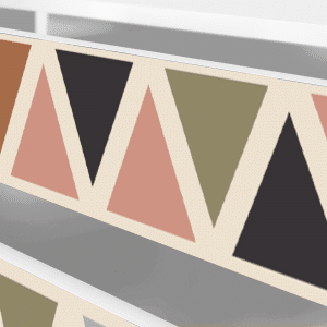 Sideboard - STORYZ - T4 Royal Triangles - White