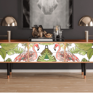 Sideboard - STORYZ - T4 Sweet Flamingo - Walnut