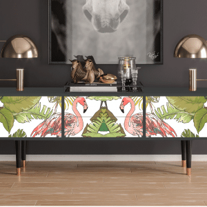 Sideboard - STORYZ - T4 Sweet Flamingo - Antracite