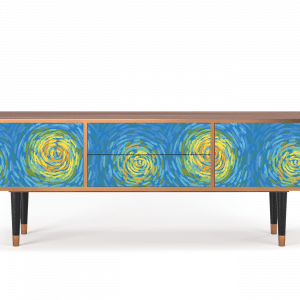 Sideboard - STORYZ - T4 Van Gogh Lights - Walnut