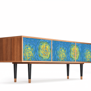 Sideboard - STORYZ - T4 Van Gogh Lights - Walnut