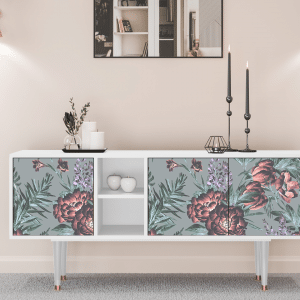 Sideboard - STORYZ - T5 Light Peonies - White