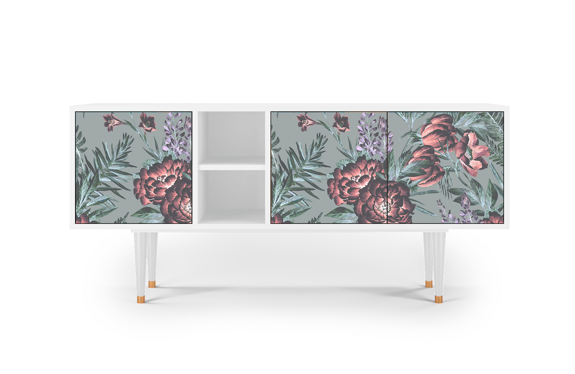 Sideboard – STORYZ – T5 Light Peonies – White Sideboard - STORYZ - T5 Light Peonies - White