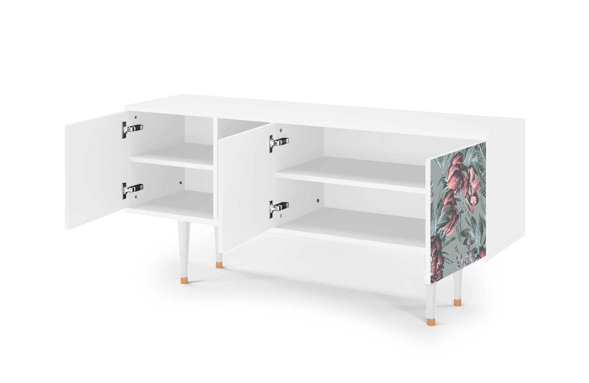 Sideboard – STORYZ – T5 Light Peonies – White Sideboard - STORYZ - T5 Light Peonies - White