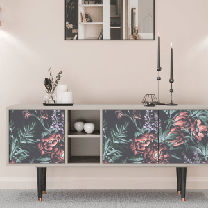 Sideboard - STORYZ - T5 Dark Peonies - Sand