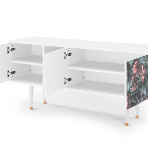 Sideboard - STORYZ - T5 Dark Peonies - White